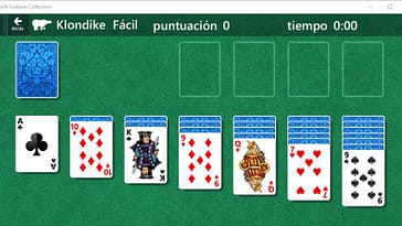 Microsoft Solitario en Windows 10