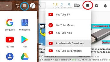 Accesos Directos de YouTube
