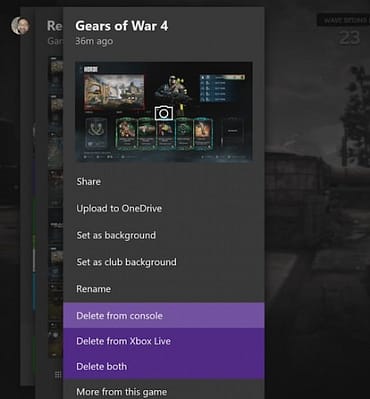 hacer capturas la Xbox One