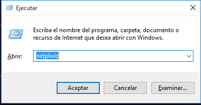 Cuenta Secundaria de Administrador en Windows 10