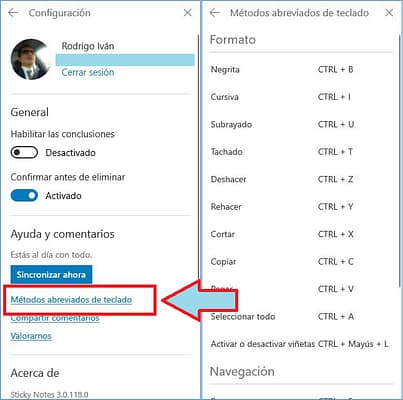 Notas Adhesivas en Windows 10