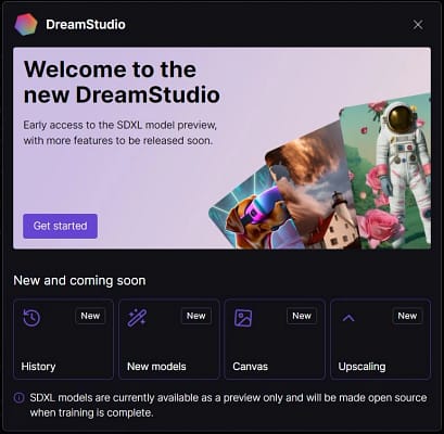 como usar DreamStudio para crear imagenes virtuales IA