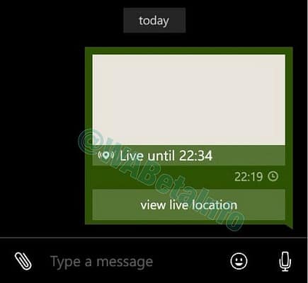 WhatsApp para Windows Phone compartir ubicacion