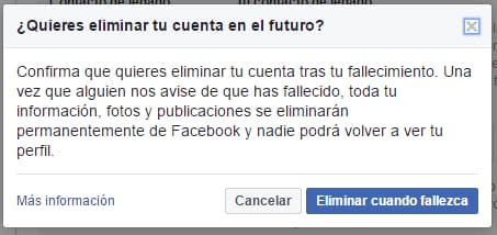 ¿Cómo eliminar tu Cuenta de Facebook antes de tu Muerte? 2 eliminar cuenta de Facebook despues de morir