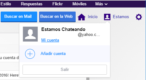 eliminar cuenta de yahoo