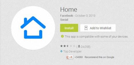Facebook Home