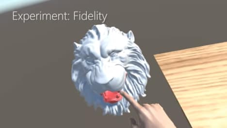 Microsoft trabaja en Tecnología para tocar Objetos Virtuales 3D 1 Microsoft