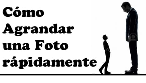 agrandar una foto sin que se pixele