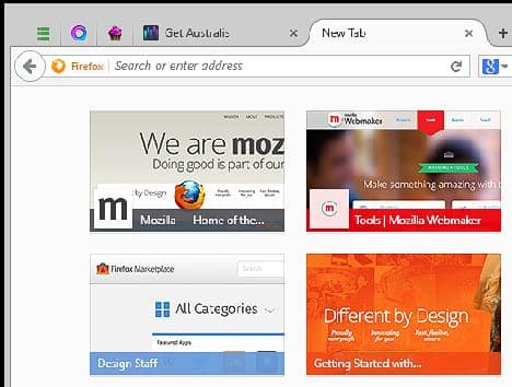 Australis de Firefox 01
