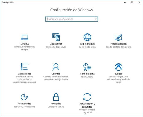 cajas en Windows 10 Creators Update