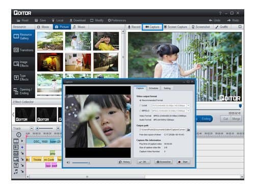 Qditor editor de video