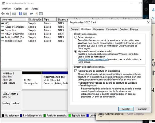 optimizar Pendrive USB en Windows 10