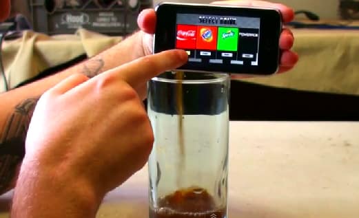 Usar el iPhone 4S como tienda de gaseosas 9 aplicación falsa del iPhone 4S