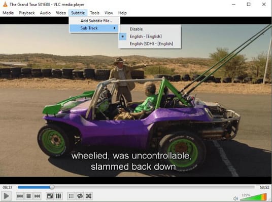 subtitulos VLC Media Player