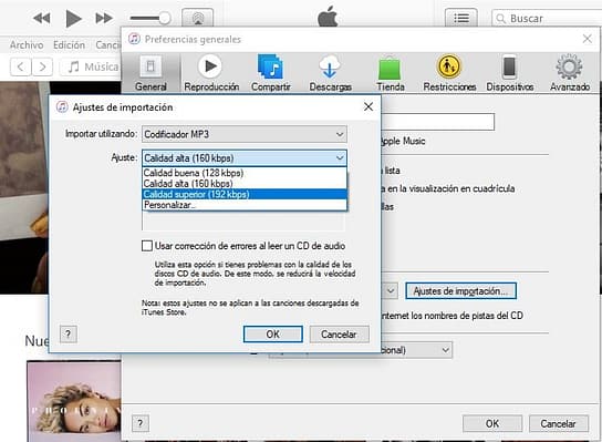 04 convertir Canciones de iTunes a MP3