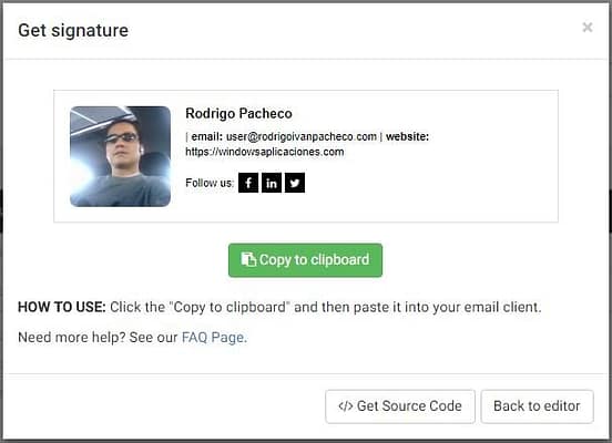 crear firmas digitales para gmail outlook y yahoo