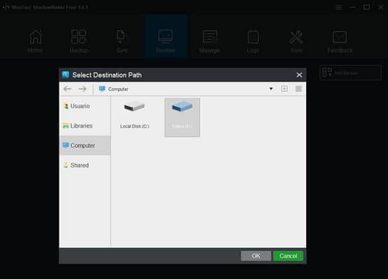 miniTool ShadowMaker