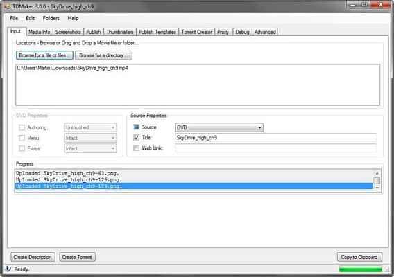 Crear Archivos Torrent con TDMarker