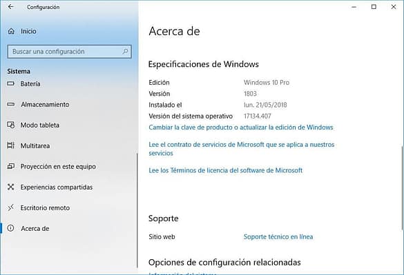 Windows 10 Build 1809