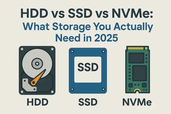 Mejorar rendimiento Windows con Almacenamiento NVMe: guía 2025 y ventajas reales 2 Almacenamiento NVMe