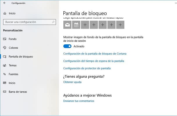 salvapantallas burbujas para Windows 10