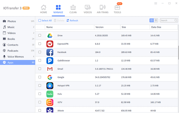 IOTransfer en Windows 10