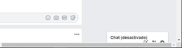 desactivar Chat en Facebook