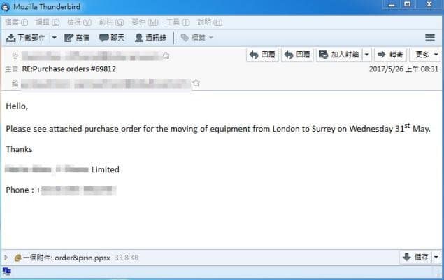 nueva variante de malware en powerpoint