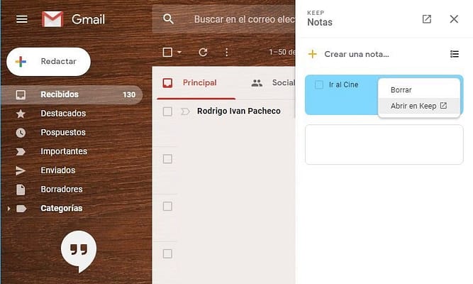nuevo Gmail