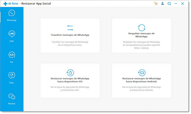 pasar Mensajes de WhatsApp Android a iOS