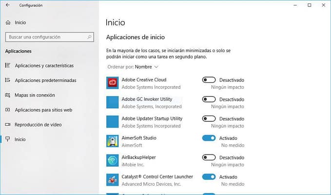 acelerar el PC al máximo con Windows 10