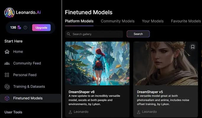 Leonardo crear imagenes virtuales gratis