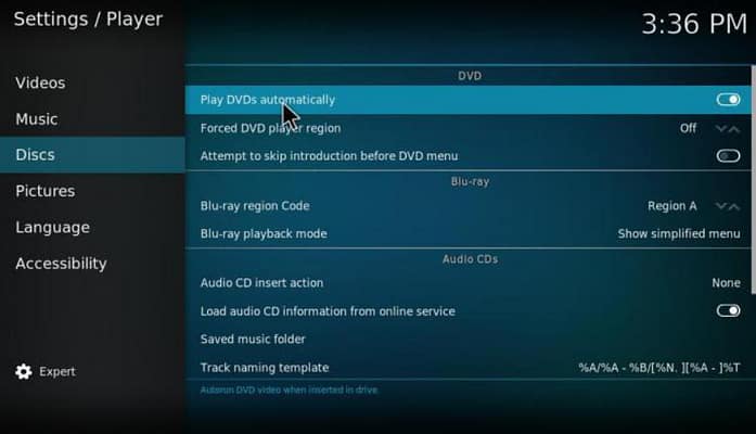 Kodi para Windows 10