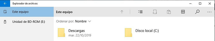 Huevo de Pascua en Windows 10 Windows Explorer 10