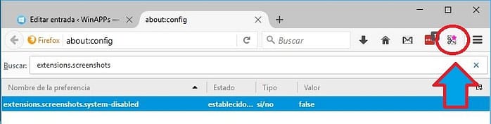 ScreenShot en Firefox