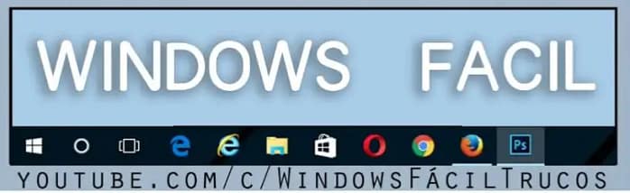 Suscribete al canal de YouTube de Windows Facil