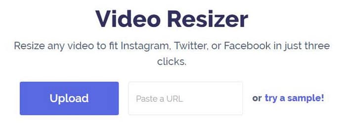 Kapwing cambiar tamaño de videos