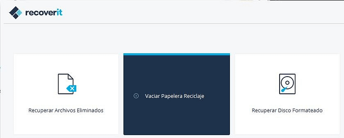 Recoverit recuperar datos borrados