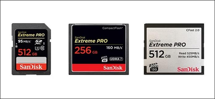 microSD versus compact Flash