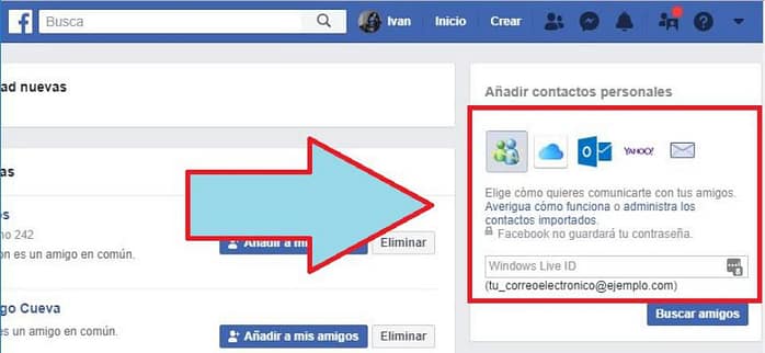 Invitaciones Pendientes en Facebook