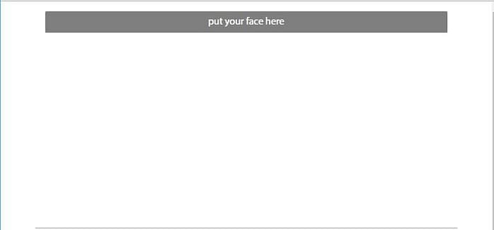Face to gif animado para Facebook