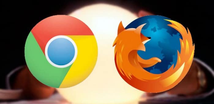 Mozilla Firefox versus chrome