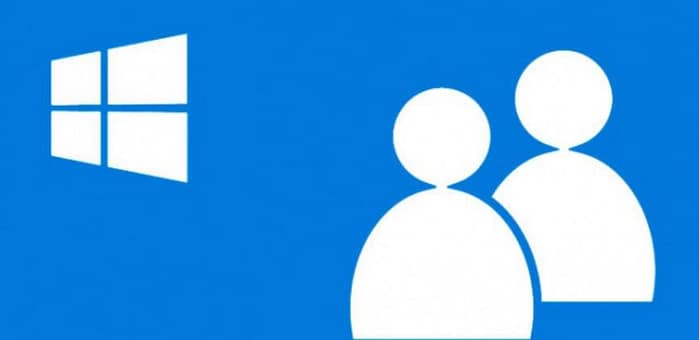 Contactos en Windows 10