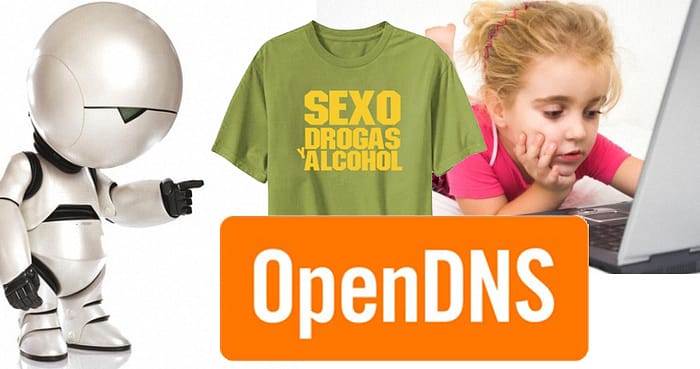 configurar openDNS