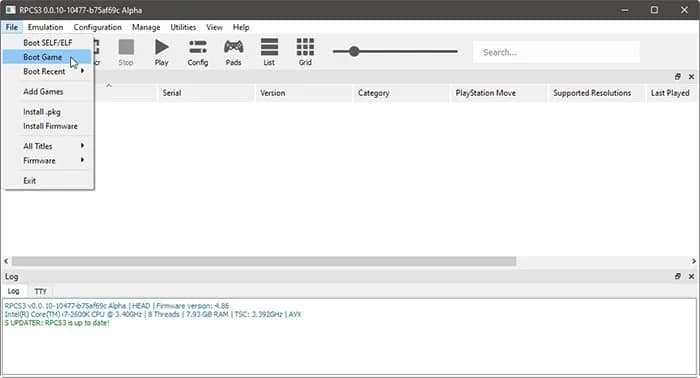 Juegos PS3 en Windows 11
