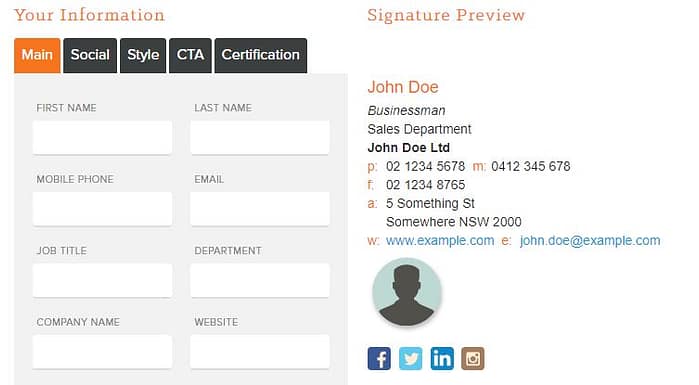 crear firmas digitales para gmail outlook y yahoo