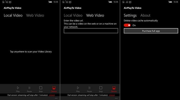 Como funciona AirPlayTo Video streaming al TV