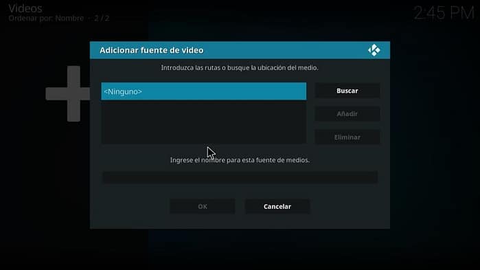 Kodi para Windows 10