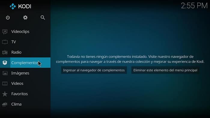 Kodi para Windows 10
