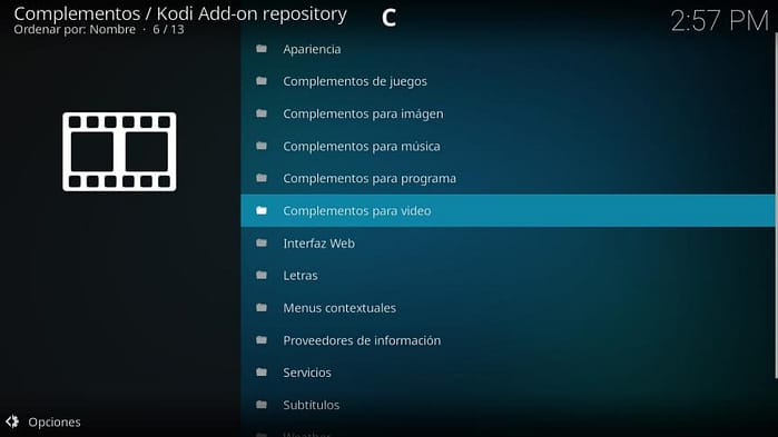Kodi para Windows 10